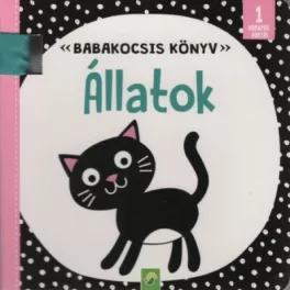 Állatok - Babakocsis könyv - 1 hónapos kortól