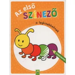   Az első színező a legkisebbeknek - 2 éves kortól (narancs)