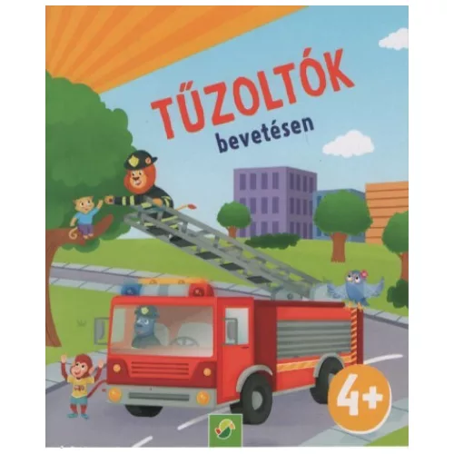 Tűzoltók bevetésen - Minikönyv