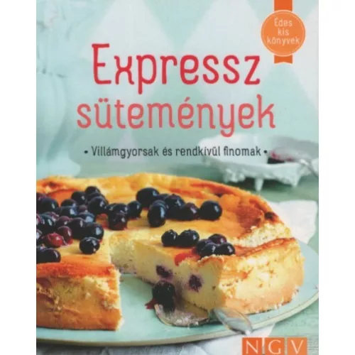 Expressz sütemények - Édes kis könyvek (puha)