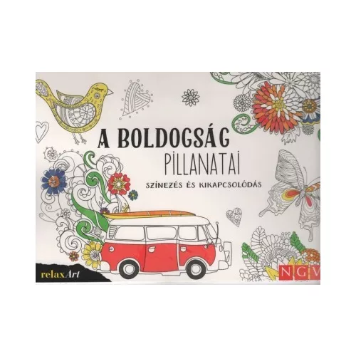 A boldogság pillanatai - Színezés és kikapcsolódás