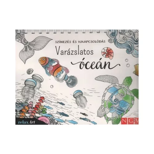 Varázslatos óceán - Színezés és kikapcsolódás