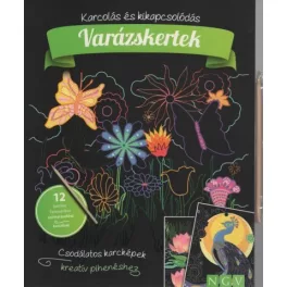   Varázskertek - Karcolás és kikapcsolódás - 12 karckép fantasztikus színhatásokkal, karctűvel