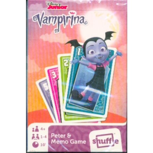 Vampirina MINI Fekete Péter és memória kártya