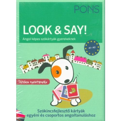 PONS Look & Say - Angol képes szókártyák gyerekeknek