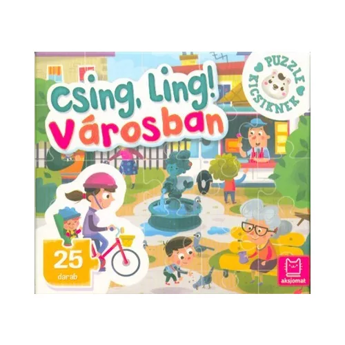 Puzzle kicsiknek - Csing, ling! Városban