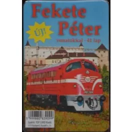 Fekete Péter vonatokkal - 41 lap (kártya)