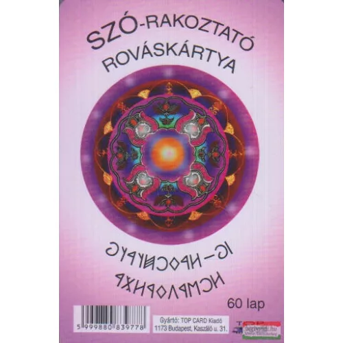 Szó-rakoztató rováskártya /60 lap