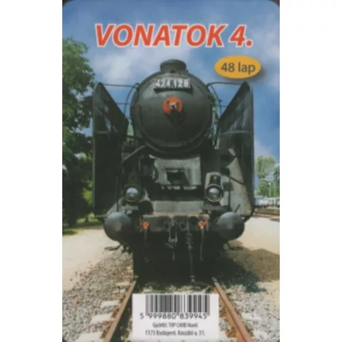 Vonatok 4. - 48 lapos kártya (új kiadás)