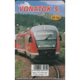 Vonatok 5. - 48 lapos kártya (új kiadás)
