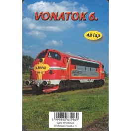 Vonatok 6. - 48 lapos kártya