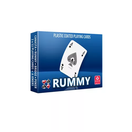 Rummy, dupla römi kártya, 110 lap