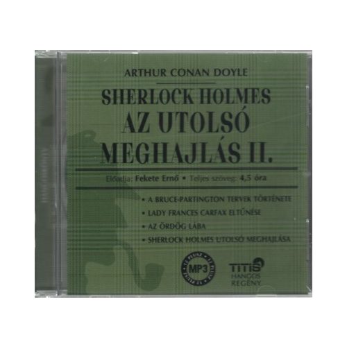 Sherlock Holmes: Az utolsó meghajlás II. - Hangoskönyv