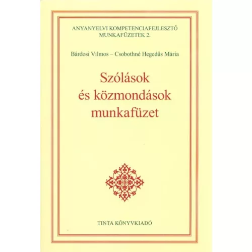 Szólások és közmondások munkafüzet