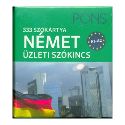 PONS Szókártyák - Német üzleti szókincs 333 Szó