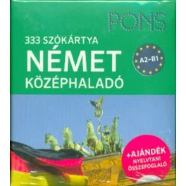 PONS Szókártyák - Német középhaladó 333 Szó