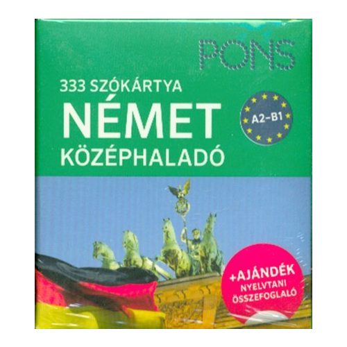 PONS Szókártyák - Német középhaladó 333 Szó