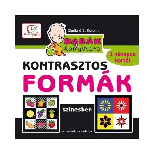 Kontrasztos formák színesben /Babák könyvtára