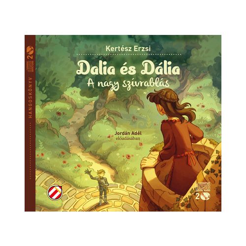 Dalia és Dália - A nagy szívrablás - 2 CD - Hangoskönyv