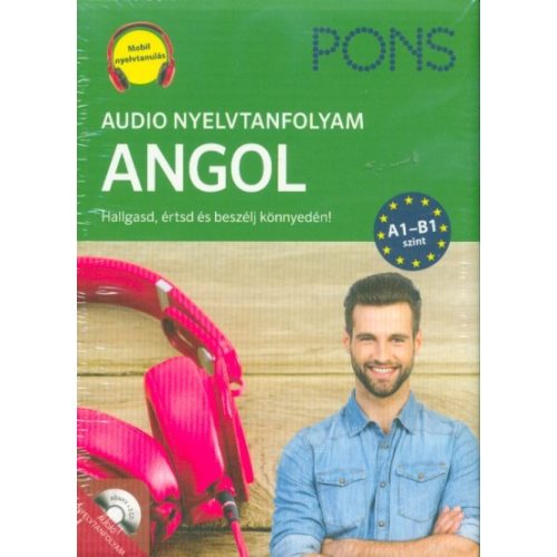 PONS Audio nyelvtanfolyam - Angol - A1-B1 szint