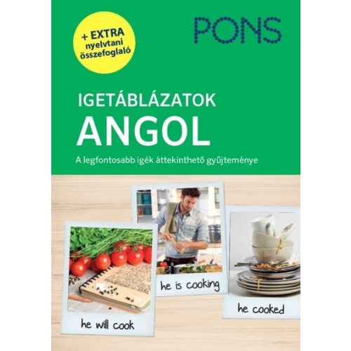 PONS Igetáblázatok: Angol - A legfontosabb igék áttekinthető gyűjteménye (új kiadás)