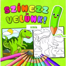 Színezz velünk! - Dinók