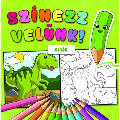 Színezz velünk! - Dinók