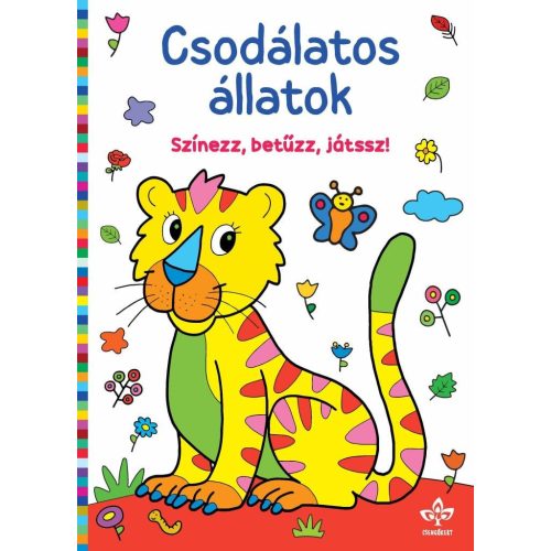 Csodálatos állatok - Színezz, betűzz, játssz!