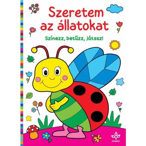 Szeretem az állatokat - Színezz, betűzz, játssz!