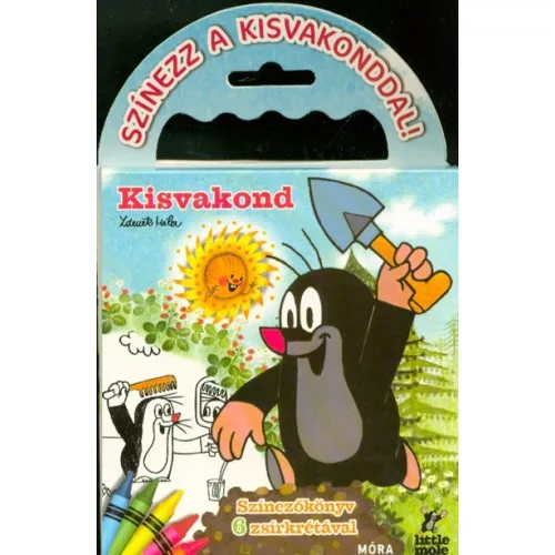 Színezz a kisvakonddal! /Színezőkönyv 6 zsírkrétával