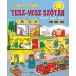Tesz-Vesz szótár /Magyar-angol-német