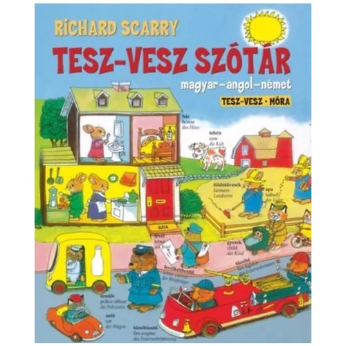Tesz-Vesz szótár /Magyar-angol-német