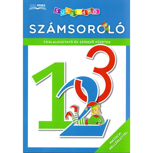 *Számsoroló - Foglalkoztató és színező füzetek - Suliváró
