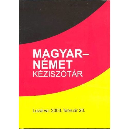 MAGYAR-NÉMET KÉZISZÓTÁR