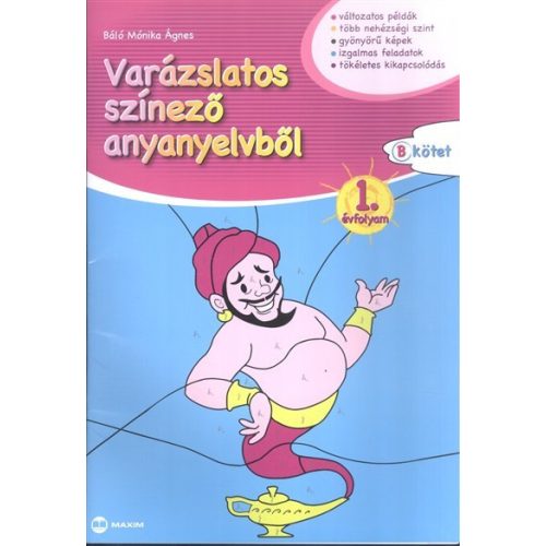 Varázslatos színező anyanyelvből 1. (b. kötet)