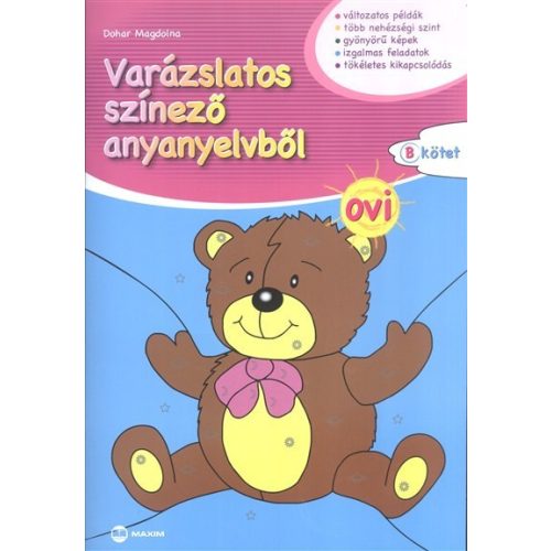 Varázslatos színező anyanyelvből - ovi (b. kötet)