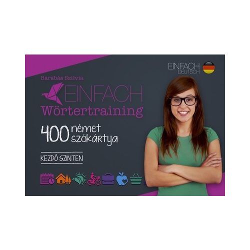 Einfach Wörtertraining - 400 német szókártya /Kezdő szinten