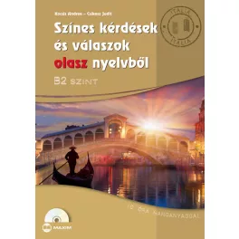   Színes kérdések és válaszok olasz nyelvből B2 szint (CD melléklettel)