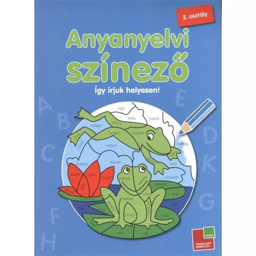 Anyanyelvi színező 2. osztály /Így írjuk helyesen!