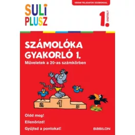   Számolóka gyakorló 1. - Műveletek a 20-as számkörben /Vidám feladatok számokkal 1. osztály