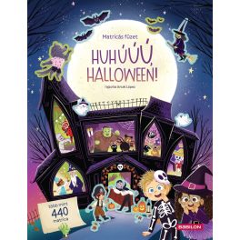   HUHÚÚÚ, HALLOWEEN! - Matricás füzet - Több mint 440 matrica! - Albatros matricás füzet