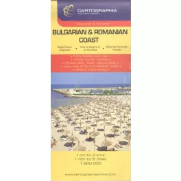 Bolgár-Román tengerpart 1:200 000 /Autótérkép