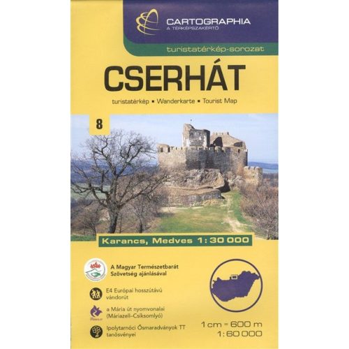 Cserhát - Turistatérkép-sorozat 8.