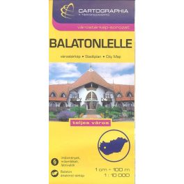   Balatonlelle várostérkép (1:10 000) /Várostérkép-sorozat