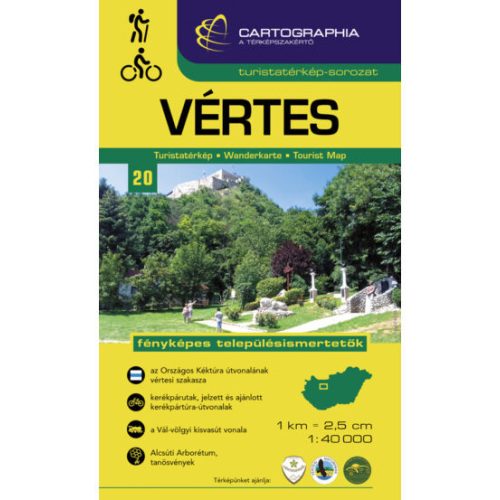 Vértes - Turistatérkép-sorozat 20.