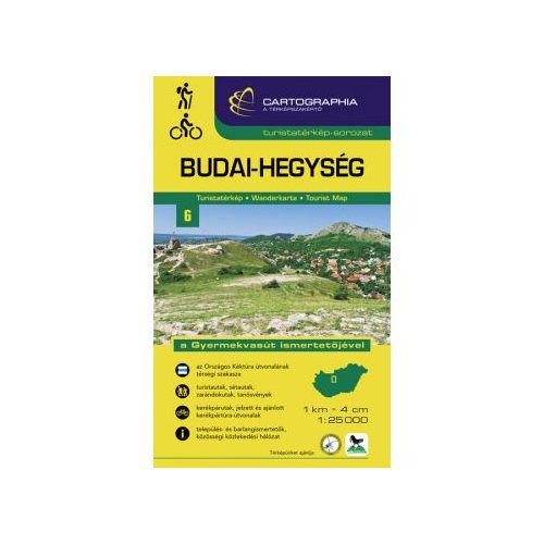 Budai-hegység - Turistatérkép-sorozat 6.