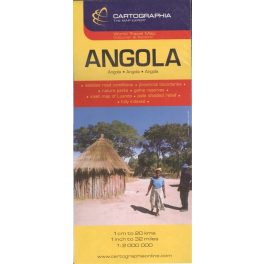 ANGOLA TÉRKÉP (1:2 000 000) /WORLD TRAVEL MAP