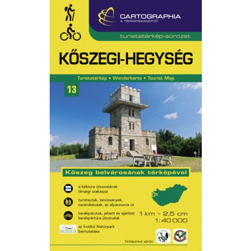 Kőszegi-hegység - Turistatérkép-sorozat 13. (új kiadás, 2021)