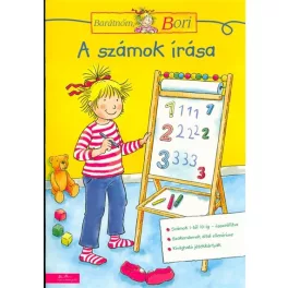A számok írása - Barátnőm, Bori foglalkoztató