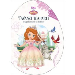   Tavaszi teaparti - Disney Junior (tojás alakú színező) §H